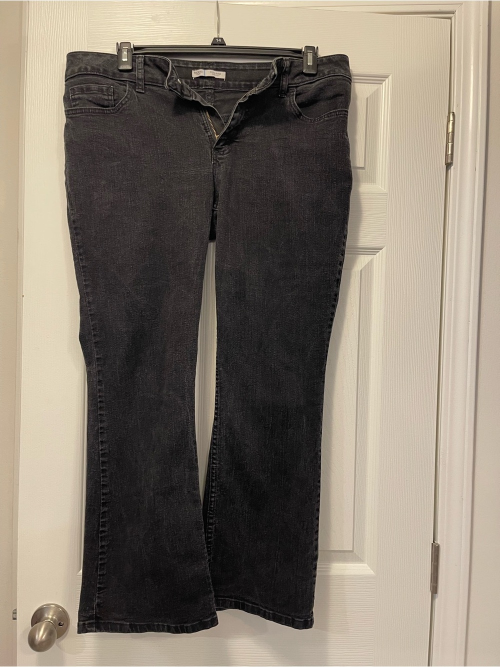 Riders by Lee Women's Black Flare Jeans